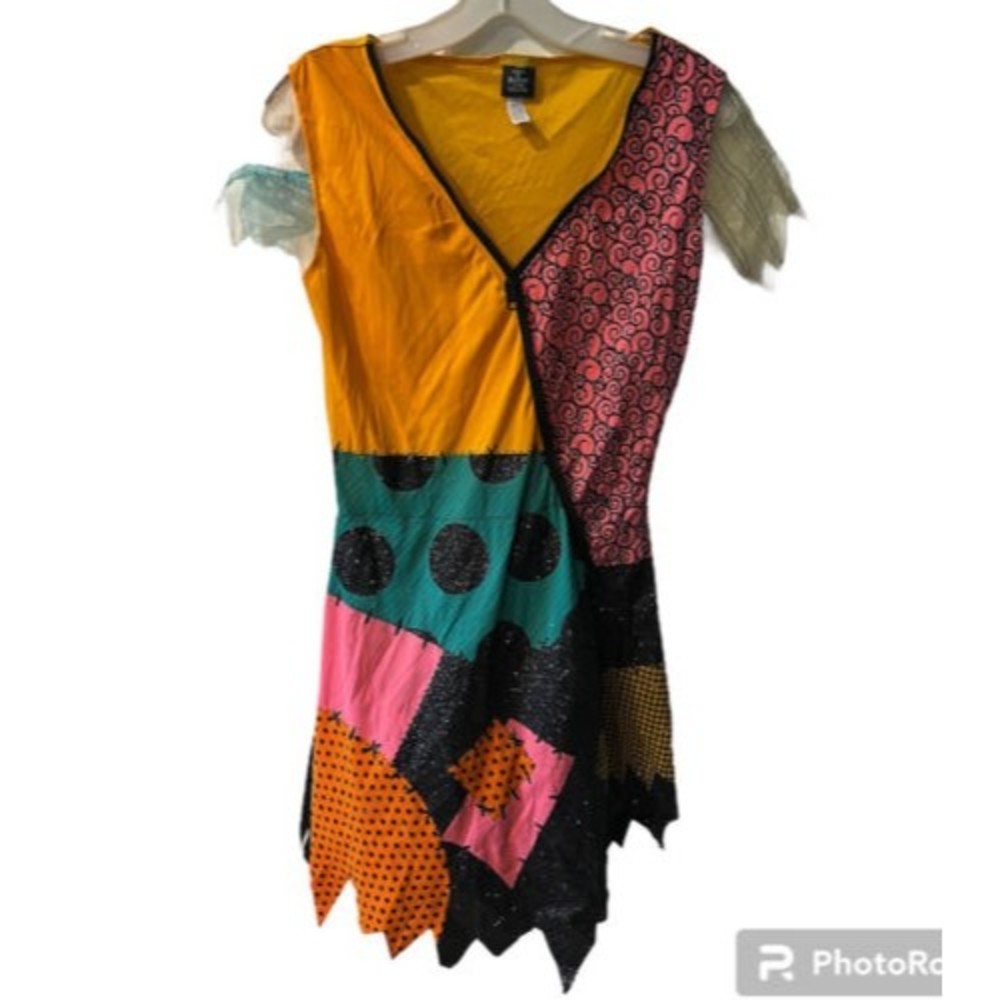 Disney The Nightmare Before Christmas Sally Dress Womens  Costume S/M